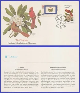 Combo USA5 #2000 U/A Fleetwood FDC Virginia Occidental - Imagen 1 de 1