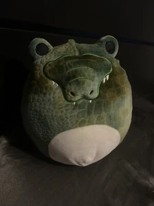 Squishmallow 8 Zoll Plüschtier strukturiert waldgrün Alligator - Bild 1 von 2