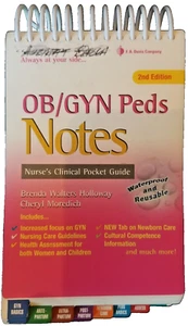 OB/GYN and Peds Notes : Nurse's Clinical Pocket Guide by Cheryl Moredich - Picture 1 of 4