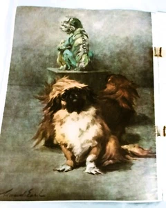 HUTCHINSONS DOG ENCYCLOPAEDIA MAGAZINE PART 36 PEKINGESE PLATE BY MAUD EARL - Foto 1 di 7