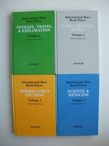 INTERNATIONAL RARE BOOK PRICES Lot of 4 Modern 1st Science Voyages Early Print + - Picture 1 of 10