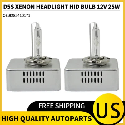 2pcs D5S Xenon Headlight HID Bulb for Chevrolet Silverado1500 GMC Sierra Terrain - Image 1 of 4