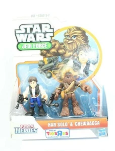 Playskool Star Wars Galactic Heroes Chewbacca Chewy Han Solo 2 Pack Lot Neu - Bild 1 von 3