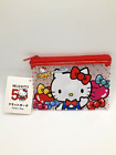 Hello Kitty 50e anniversaire pochette plate sac à fermeture éclair DAISO SANRIO