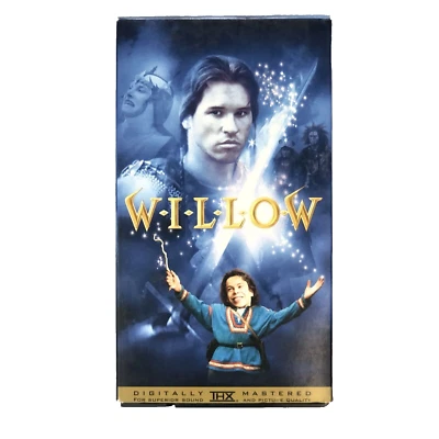 Willow VHS 2001 Fantasy  LucasFilm  Val Kilmer  Joanne Whalley - Image 1 of 4