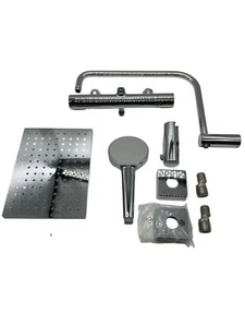 hansgrohe Vernis Shape Duschsystem 230 1 Strahlart wassersparend mit Thermostat, - Bild 1 von 6