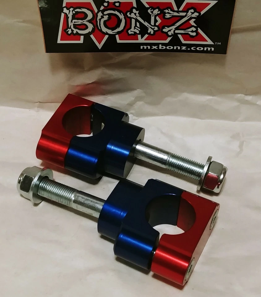 BAR MOUNTS HONDA CRF250R 2004-2025 CRF250RX CRF250X HANDLEBAR CLAMPS 1-1/8" 28mm - Image 1 of 1
