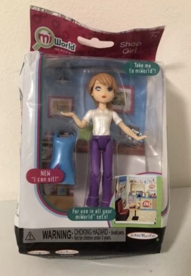 Boneco Jakks Pacific miWorld Jointed Shop Girl 2014 - Imagem 1 de 3