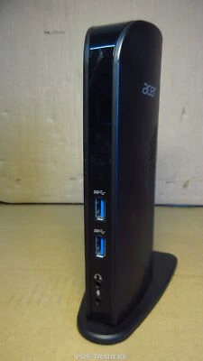 ACER Universal USB 3.0 Docking Station DVI HDMI VGA Video 1080HD - EXCL PSU - Bild 1 von 4