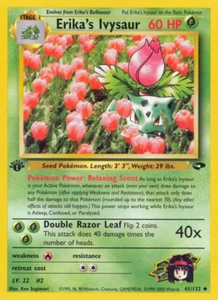 Erika's Ivysaur [41​​​​]​ - Gym Challenge 1st Edition​ - Damaged 1st Edition Nor - Picture 1 of 1