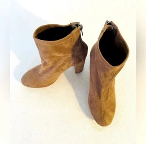 Braune Damenstiefel mit Reißverschluss Größe 7,5 - Bild 1 von 15