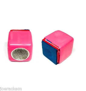New Chalker - Tip Scuffer - Pink Chalk Holder - 1 Piece Masters Chalk Included - Picture 1 of 3