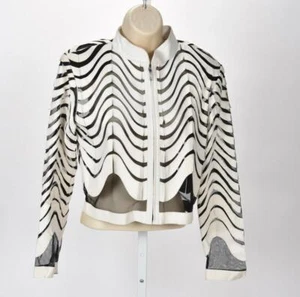 In Transit 2 Pearl Leder und Mesh Jacke Größe M - Bild 1 von 4