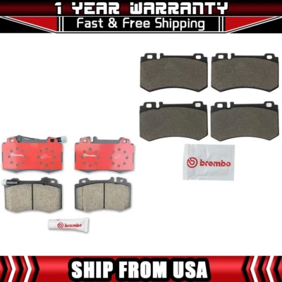 Juego de pastillas de freno delanteras y traseras Brembo cerámicas para Mercedes-Benz S600 2003-2006 Foto 1 de 4