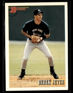 1993 Bowman #511 Derek Jeter Rookie Card HOF RC Yankees *Near Mint or Better* - Picture 1 of 2