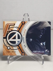 2005 Upper Deck Marvel Fantastic Four Película Disfraz Reliquia Julian McMahon/4999 - Imagen 1 de 2