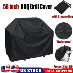 Barbecue Grill Gas Smoker Storage Garden Waterproof Heavy Duty BBQ Cover Patio - Picture 1 of 12