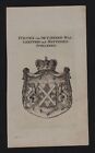 1800 - Princes From Oettingen Emblem Coat Of Arms Heraldry Genealogy