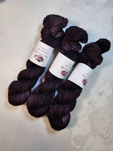 Sw Merino Einzeln, Griffweise Gewicht, 100 G, Weinrot - Bild 1 von 7