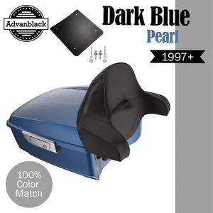 Paquete Advanblack DARK BLUE PEARL Rushmore King Tour para 97+ Harley/Softail - Imagen 1 de 13