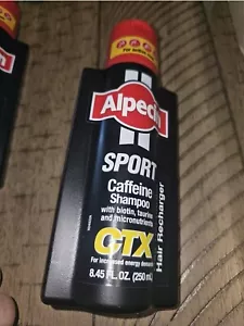 Alpecin CTX Sport Caffeine Biotin Shampoo, Niacin,Castor Oil Natural Hair Growth - Picture 1 of 2