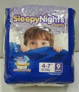 BabyLove Sleepy Nights 4-7 Years Old 9 Pants - Picture 1 of 4