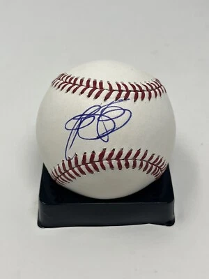 TODD FRAZIER AUTOGRAPHED SIGNED Mets Reds Yankees ROML BASEBALL JSA COA - Image 1 of 2