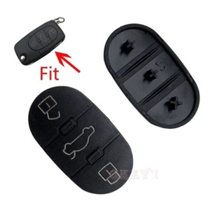 For Audi VW Key Fobs Rubber Button Pad fits A4 A6 A8 TT Beetle Golf Jetta Passat - Picture 1 of 5