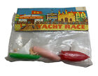 Vintage Toy Town Yacht Club Yacht Race Small Plastic Figures 1970’s New🆓🇺🇸🚢