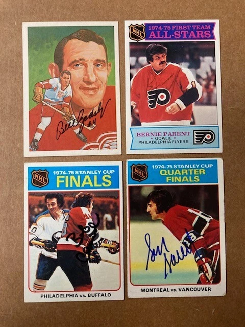 Serge Savard Signed 1975-76 Topps Hockey Card(Auction for 1 Card)w/COA - Image 1 of 1