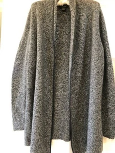 Forte Cashmere womens cashmere blend sweater coat M soft and beautiful - Picture 1 of 4