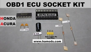 Honda OBD1 ECU CHIPPING Socket KIT for P72 P06 P75 P28 P61 P05 P91 PR4 JDM USDM - Picture 1 of 2
