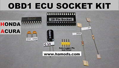 Honda OBD1 ECU CHIPPING Socket KIT For P72 P06 P75 P28 P61 P05 P91 PR4 JDM USDM • 11.37$