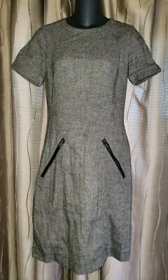 Burberry Brit  Linen Wool Dress  Womens Size 4  - Image 1 of 4