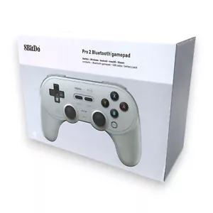 8BitDo - Pro 2 Bluetooth Gamepad - Gray - Picture 1 of 7