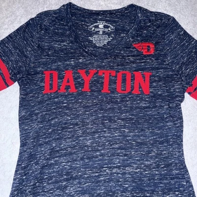 Camisa de golf usada en excelente estado Colosseum Athletics SS Dayton Flyers para mujer, azul, talla mediana Foto 1 de 4