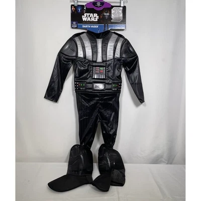 Star Wars Darth Vader Jazwares Deluxe Halloween Child Costume Youth SMALL NWT - Image 1 of 4