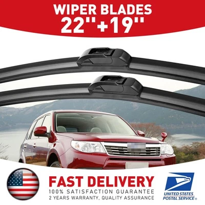 Juego de limpiaparabrisas delantero de 22"+19" OEM para Chevrolet Colorado 2004-09 Foto 1 de 4