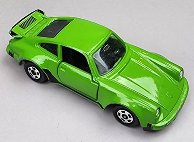 Vintage Tomica Porsche 930 Turbo GREEN Japan 1979 Tomy - Image 1 of 4
