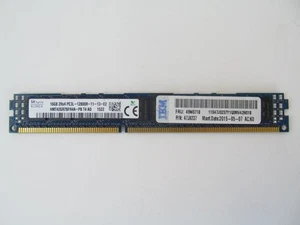 IBM 46W0718 16GB (1x16GB, 2Rx4, 1.35V)PC3L-12800 CL11 ECC DDR3 1600MHz RDIMM zj - Picture 1 of 3