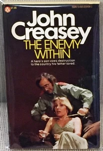 John Creasey / THE ENEMY WITHIN 1st Edition 1977 - Picture 1 of 1