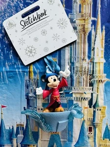 2025 Disney Parks Sketchbook Fantasia Sorcerer Mickey Mouse Ornament New - Picture 1 of 1