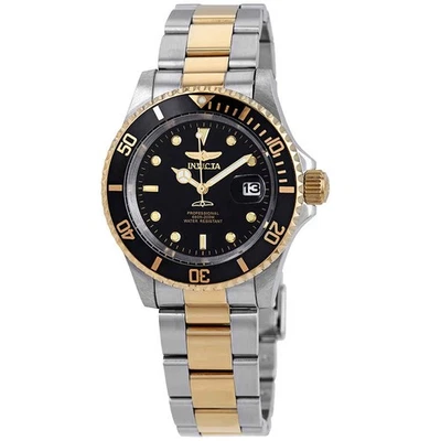 Reloj para hombre Invicta Pro Diver dos tonos esfera negra dos tonos 26973 Foto 1 de 3