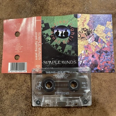 Simple Minds - Street Fighting Years 1989 Aussie Cassette - Image 1 of 2