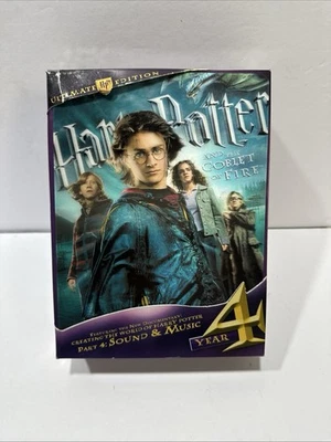 Harry Potter and the Goblet of Fire Year 4 Ultimate Edition 3-Disc DVD Set 2010 - Image 1 of 4