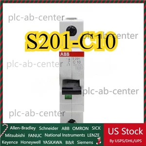 Disyuntor miniatura 1 pieza ABB S201-C10 - S200 - 1P - C - 10A 2CDS251001R0104 - Imagen 1 de 3