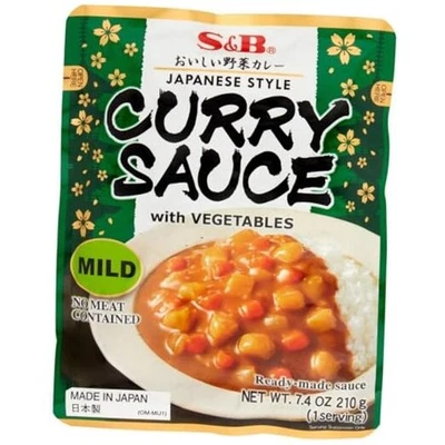  Curry Sauce with Vegetables Mild, 7.4-Ounce (Pack of 10)  - Imagem 1 de 4