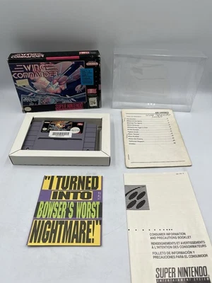 Wing Commander SNES Super Nintendo Entertainment System 1992, CIB - Image 1 of 4