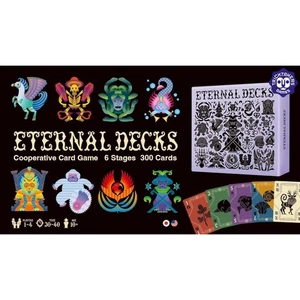 ETERNAL DECKS 1-4 players 30 mins co-operative Board Game Card Game Market Japan - Picture 1 of 1