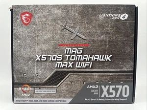 MSI MAG X570S TOMAHAWK MAX WIFI AM4 ATX AMD Mainboard - Bild 1 von 2